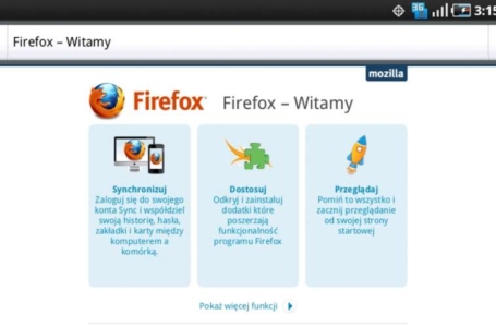Firefox 4 go mobi, czyli wchodzi na mobile (wideo)