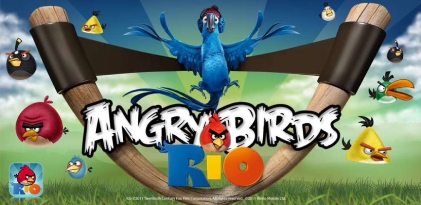 "Angry Birds Rio" pobrane 10 milionów razy