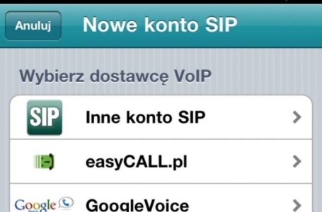 Polski VoIP przez aplikację na iPhone'a