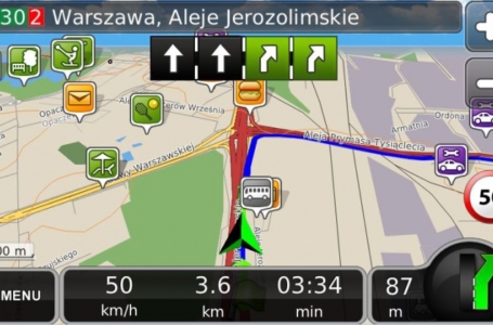 Aktualizacje drogowe od GDDKiA w nowej MapieMap