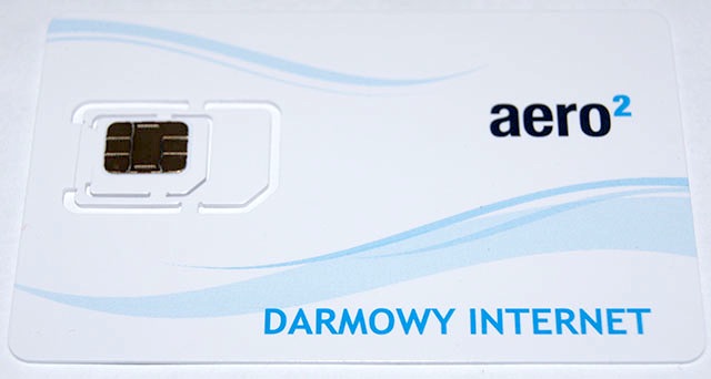 Bezpłatny internet mobilny od Aero2 dostępny do 2014 roku