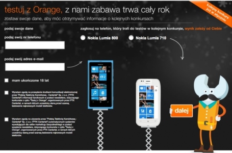 Orange ponownie testuje smartfony z Windows Phone 7.5