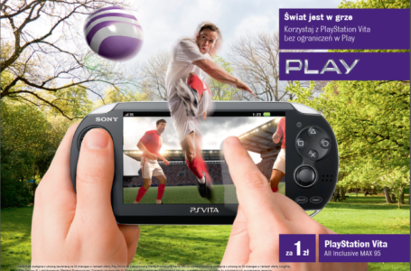 Play dostarczy internet mobilny w konsolach PlayStation Vita