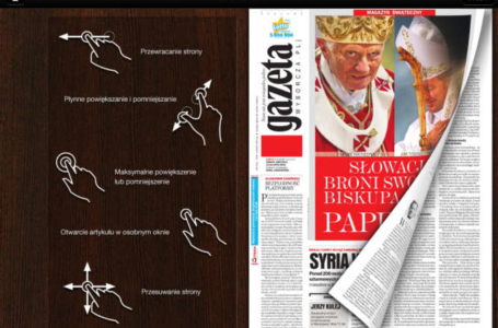 "Gazeta Wyborcza" wraz z dodatkami na iPada