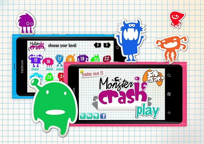 "Monster Crash" – nowa gra na Windows Phone od Jojo Mobile
