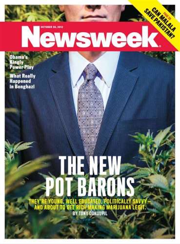 Okładka "Newsweeka" - 29 październik 2012