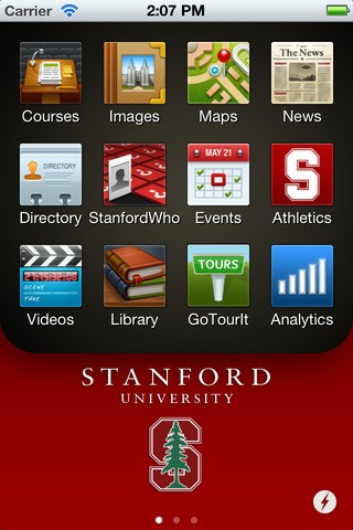 "iStanford" - oficjalna aplikacja Stanford University