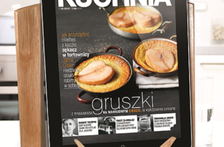 "Kuchnia" – kolejne czasopismo Agory w wersji na iPada