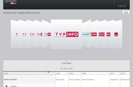 Wszystkie programy informacyjne Telewizji Polskiej dostępne za pomocą jednej aplikacji