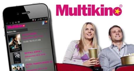 Multikino wydaje aplikację, dzięki której można zamawiać bilety online
