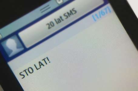 Sto lat SMS-ie!