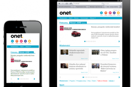 Onet mobile. Magazyn – więcej niż display