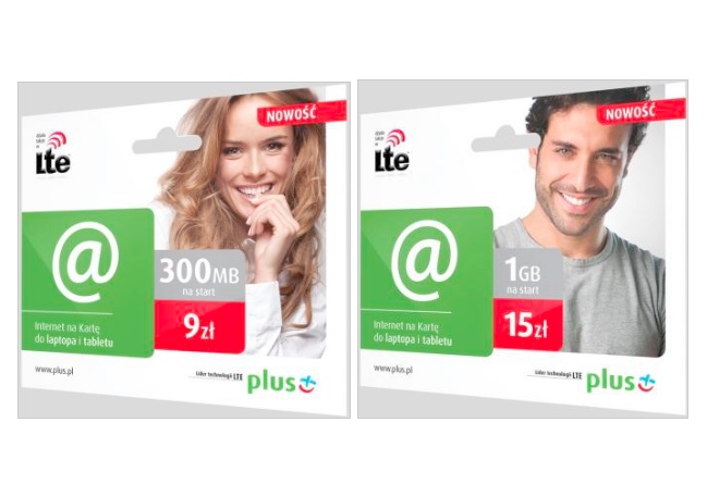 LTE Plusa na kartę