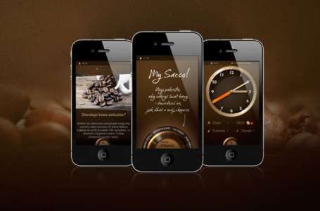 Brandowana aplikacja "My Saeco" poprawia umiejętności parzenia kawy