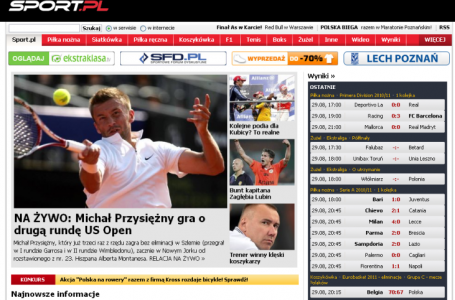 Aplikacja "Sport.pl Live" dostępna na iPhone'a