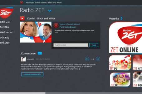 Radio Zet na Windows 8 i Windows RT