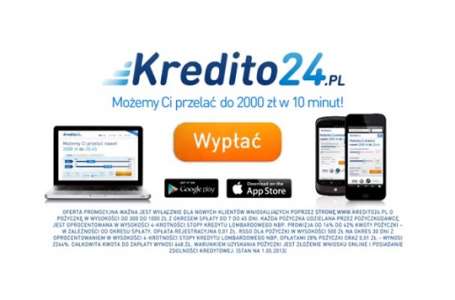 Kredito24.pl z aplikacją na iOS i Androida