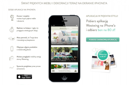 Westwing Home & Living ma aplikację na iPhone'a