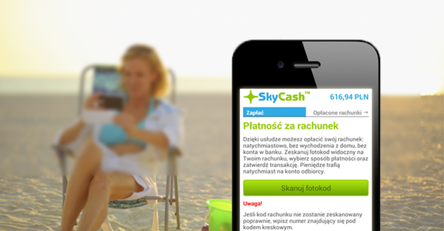 Nowa funkcja w SkyCash – płatności za rachunki