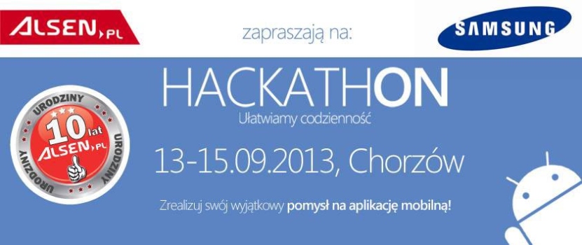Hackhaton, 13-15 września, Chorzów