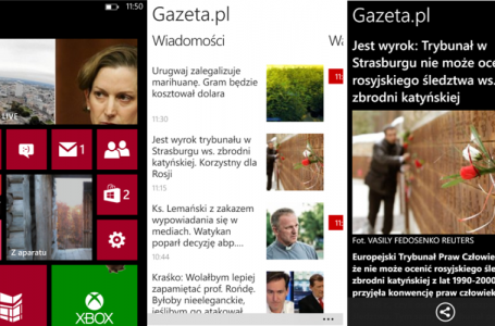 Gazeta.pl Live w drugiej kolejności na Windows Phone
