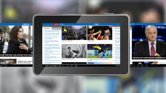 Aplikacja TVN24 w wersji na Android
