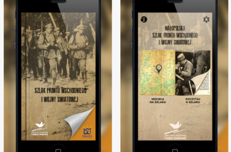 Szlak Frontu Wschodniego I Wojny Światowej w Małopolsce w formie aplikacji