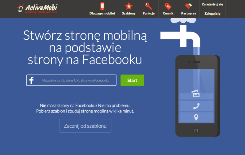 Kreator mobilnych stron internetowych ActiveMobi wchodzi na polski rynek