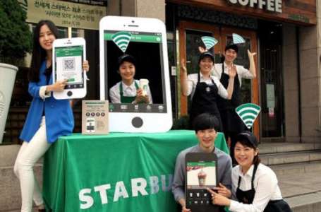 Starbucks po koreańsku raz! Czyli jak sprzedawać przez mobile