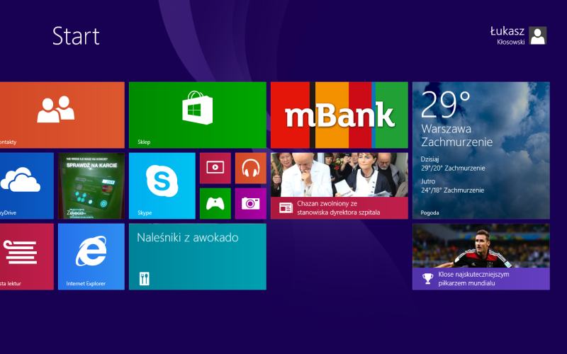 mBank jako pierwszy wypuszcza aplikację na Windows 8.1