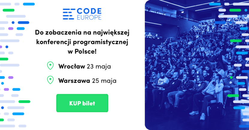 Code Europe Wrocław i Warszawa 2017