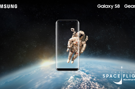 Doświadczenie lotu w kosmos w kampanii promującej Galaxy S8 i Gear VR