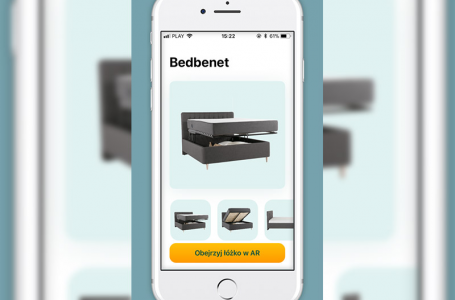 Polski Benetsleep udostępnił aplikację AR do samodzielnego projektowania łóżek