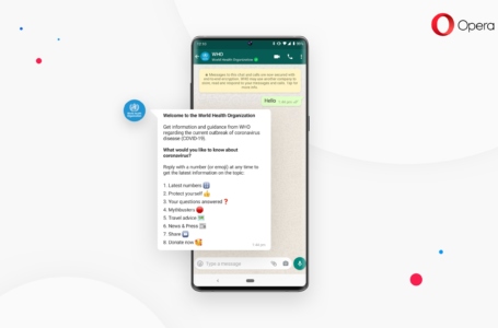 Opera umożliwia łatwe korzystanie z WhatsAppa i Facebook Messengera surfując z domu
